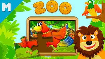 My First Tiny Zoo Puzzle Shape screenshot 1