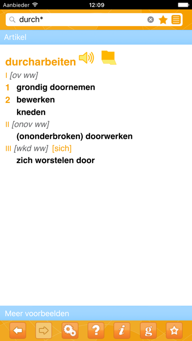 Woordenboek Duits Prisma Screenshot