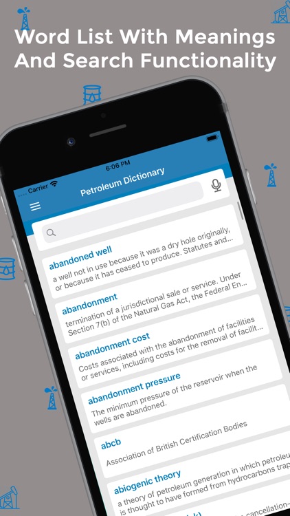 Petroleum Dictionary - Offline