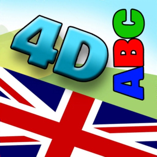 4D English Alphabet