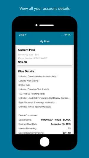 myTbaytel screenshot 4