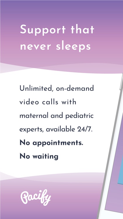 Pacify: Helping New Parents