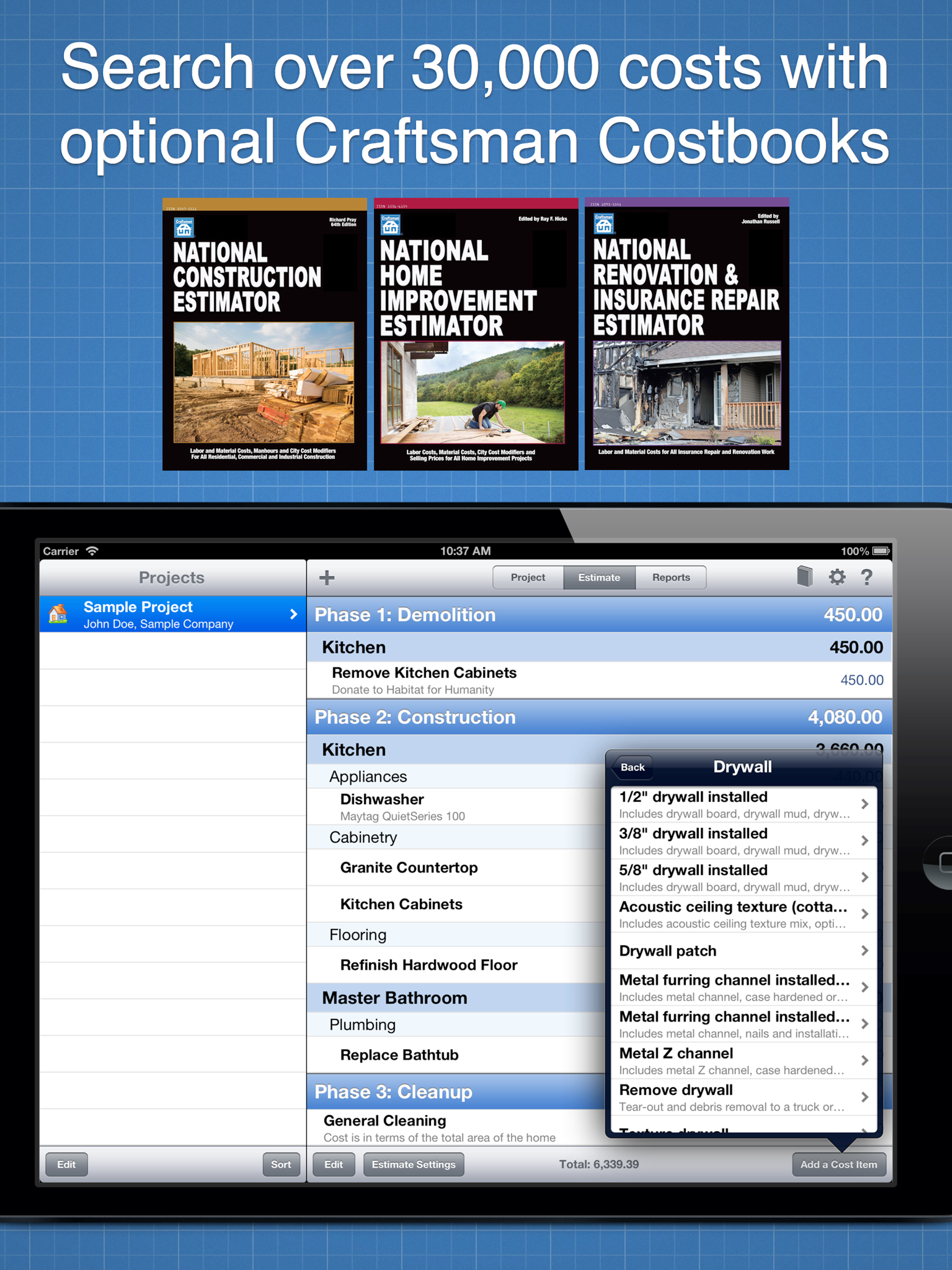 Construction Cost Estimator