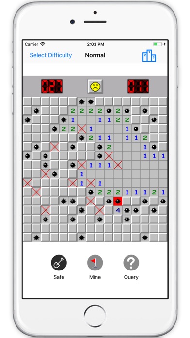 WinMine Game Screenshot