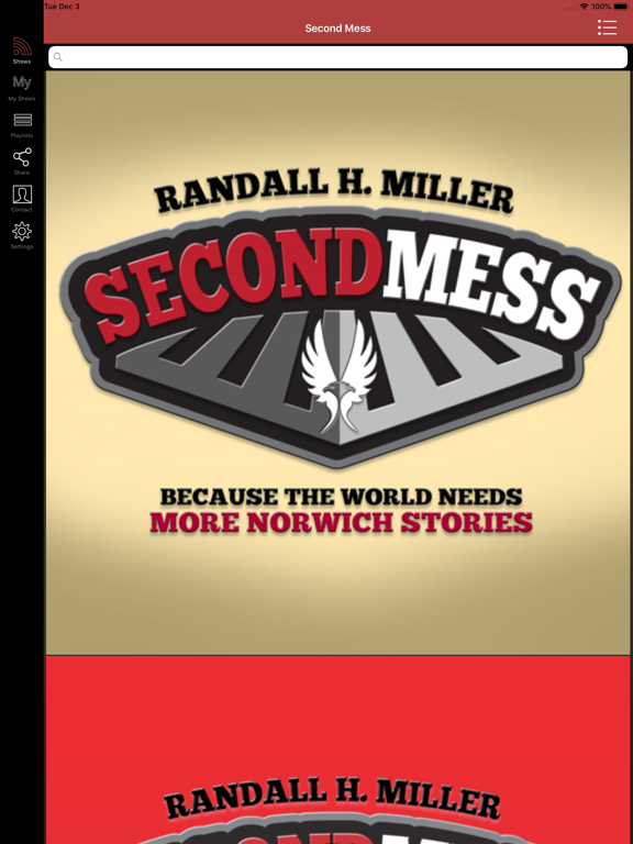 Second Mess iPad screenshot 2 - Entertainment app