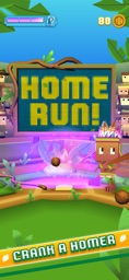 Screenshot of Blocky Baseball: Home Run Hero