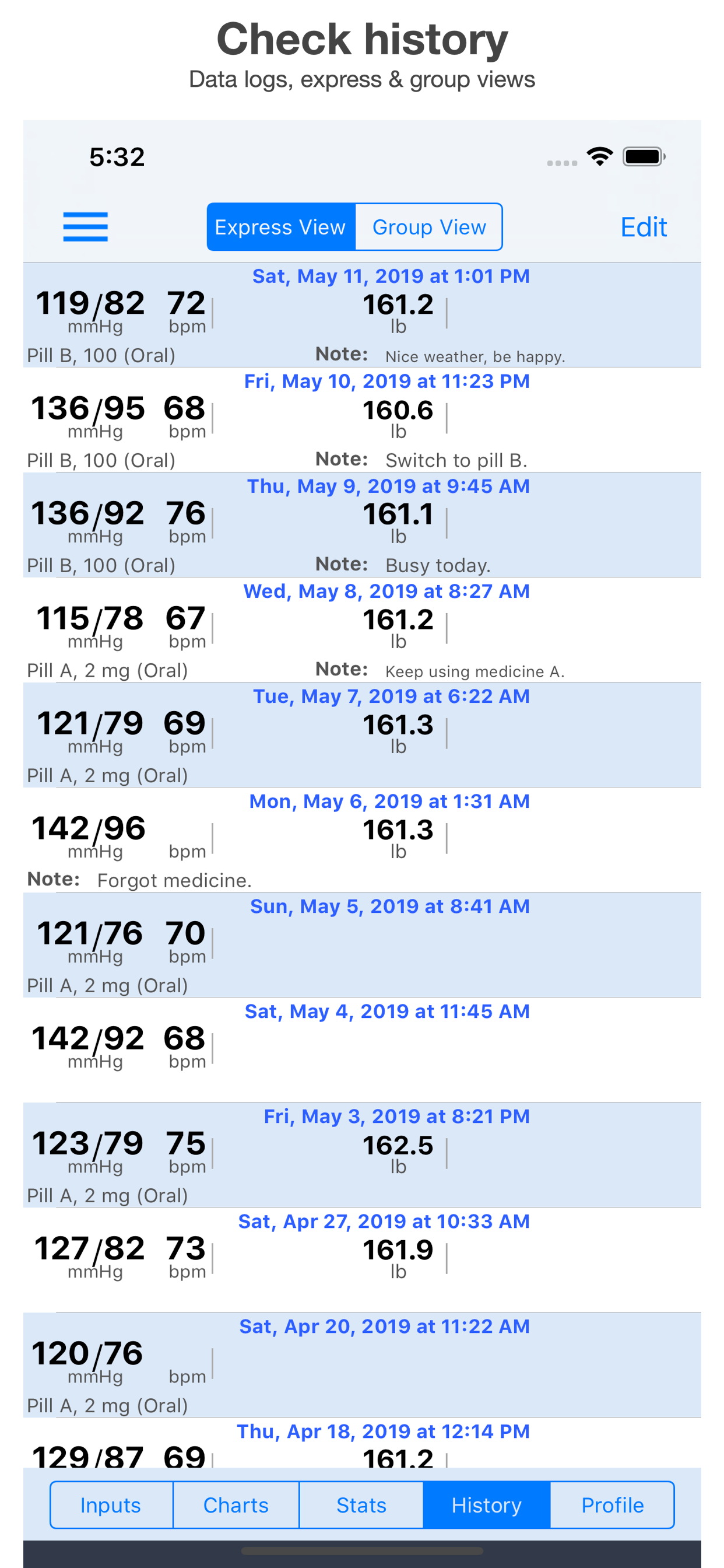 Blood Pressure Monitor screenshot 3