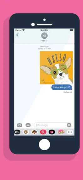 Game screenshot ArtzyDog Stickers apk