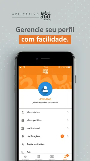 Ticket360 Ingressos e Eventos screenshot 2