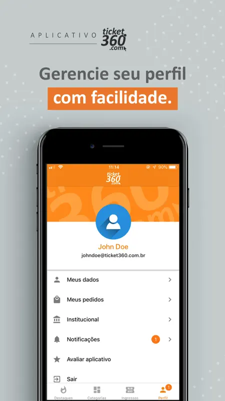 Ticket360 Ingressos e Eventos screenshot 2 of 10