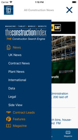 The Construction Index News screenshot