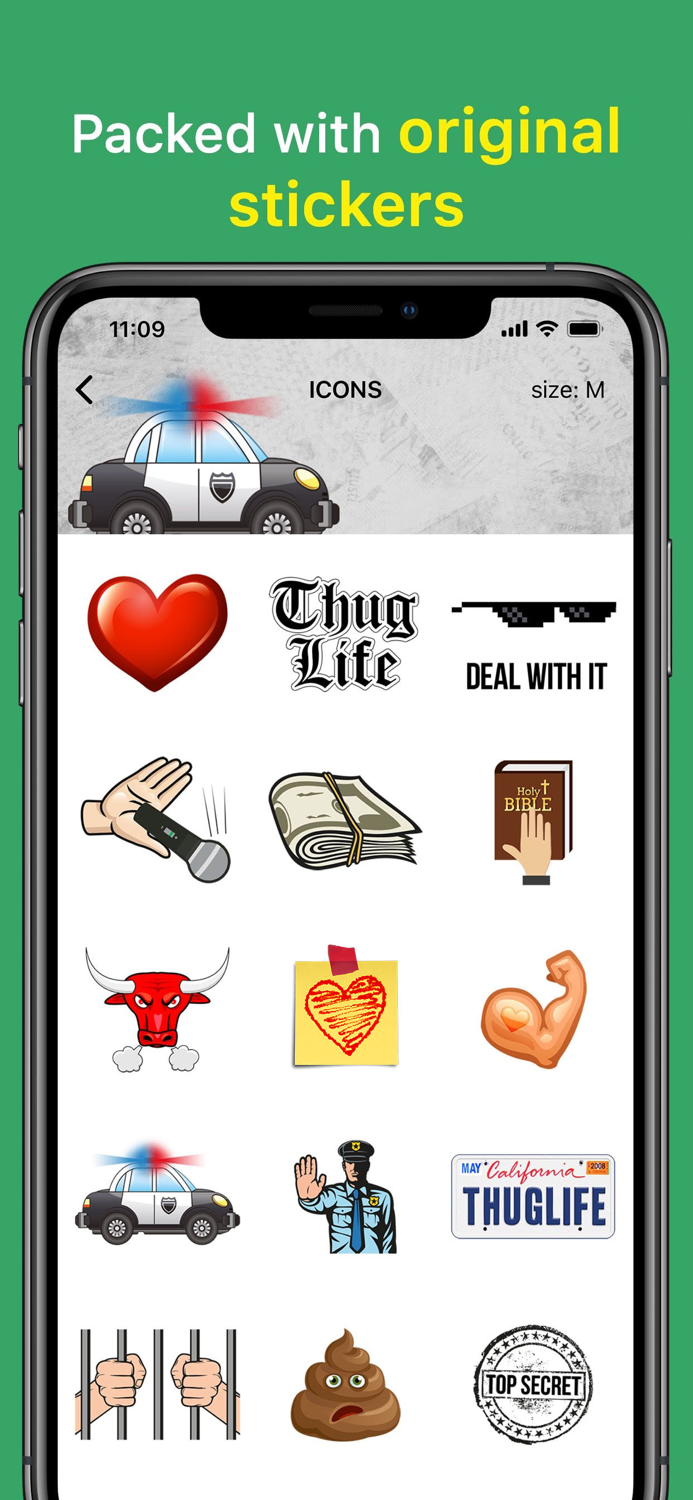 ChatStickerz™ Emoji Stickers