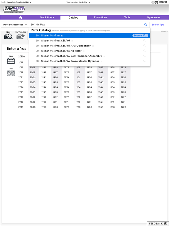 Screenshot #5 pour Omniparts Automotive