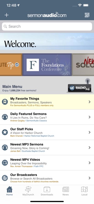 SermonAudio on the App Store