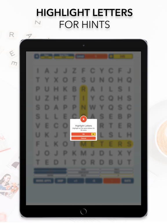 Word Search Fun Puzzle iPad screenshot