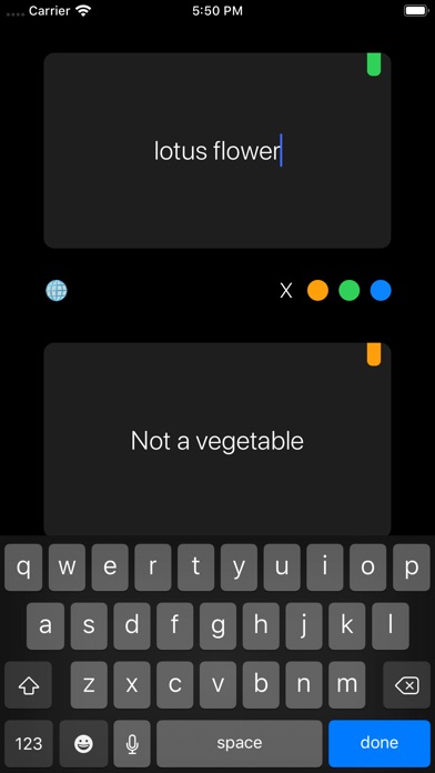 【图】Cards App – Thoughts Memos(截图2)