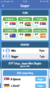 Break Point - The tennis game screenshot