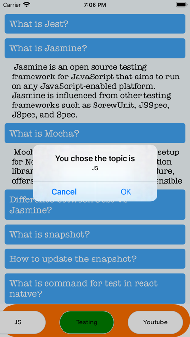 App screenshot