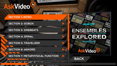 Screenshot #2 pour Ensembles Course By Ask.Video