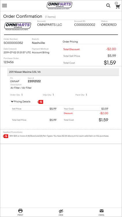 Omniparts Automotive screenshot-4