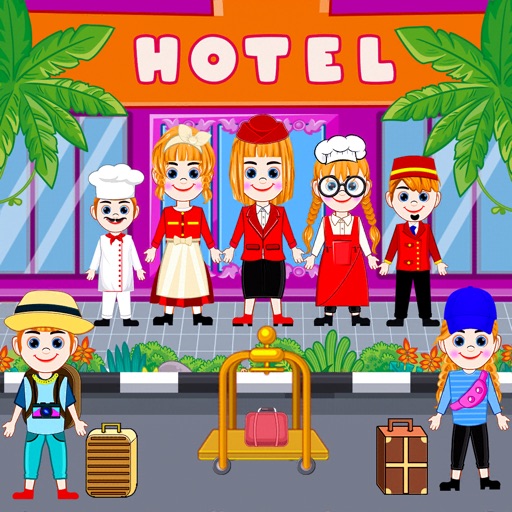 Pretend Town Hotel Story Icon