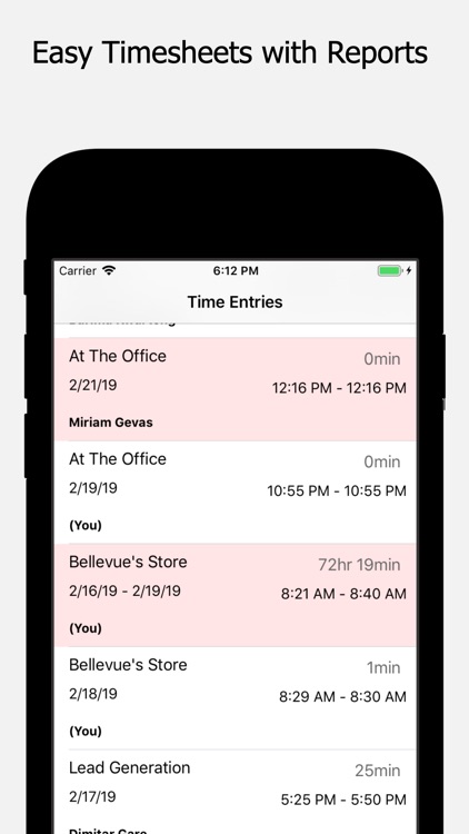 Timeero GPS Time Tracking screenshot-4
