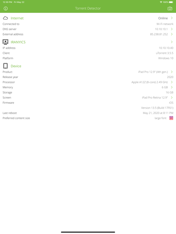 Screenshot #4 pour Torrent Detector