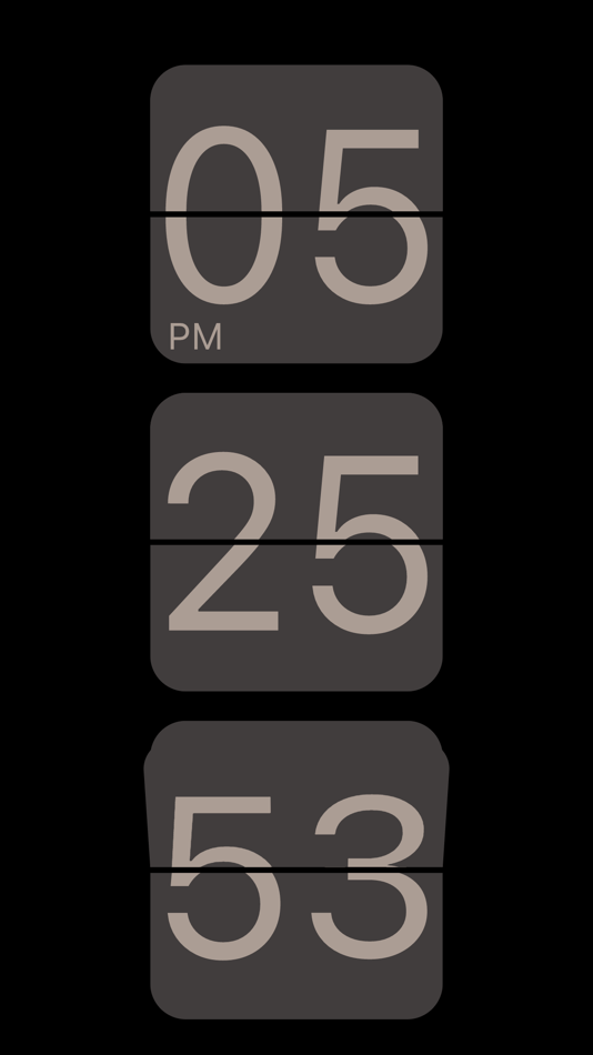 #4. Flip Clock & Pomodoro Timer (iOS) 由: Vitaliy Mischenko