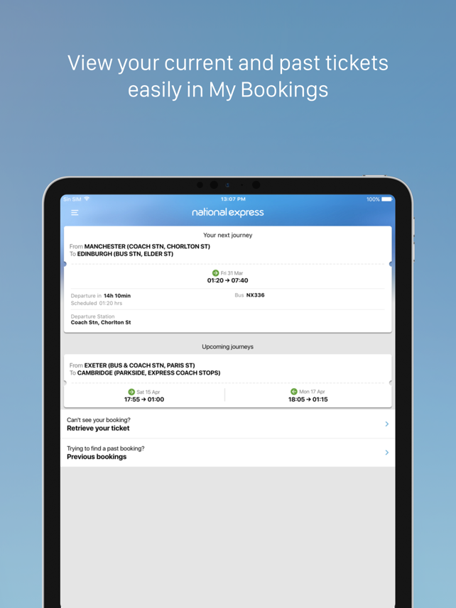 National Express Coach Screenshot