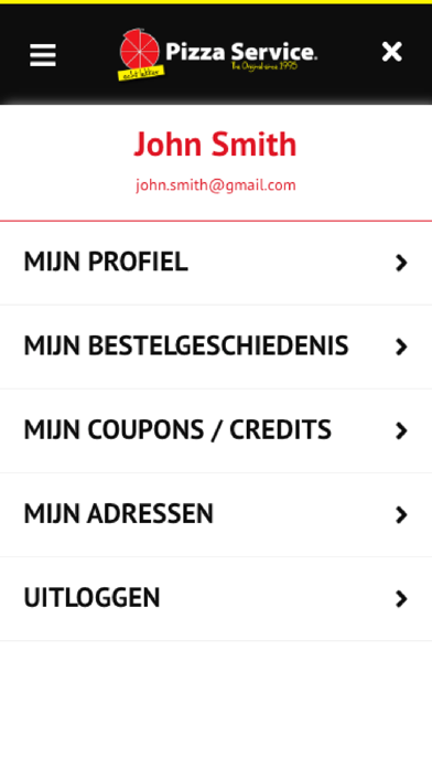 App screenshot
