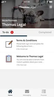 thomas legal iphone screenshot 1