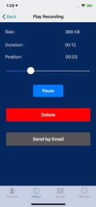 SessionCloud SIP Softphone screenshot #4 for iPhone