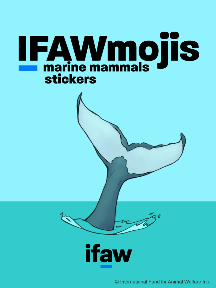 IFAWmojis Marine Mammals