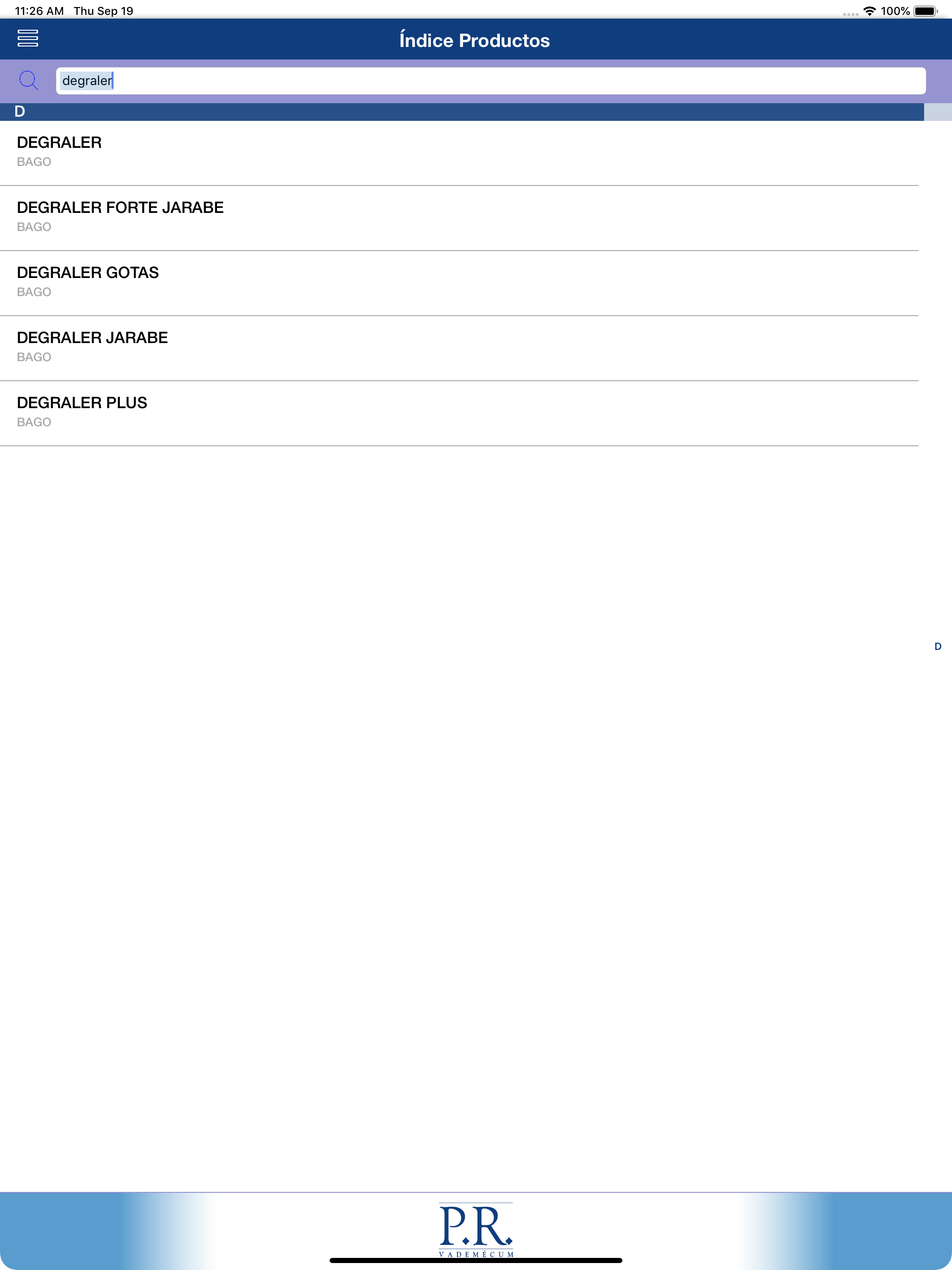 PR Vademécum Chile 2026 screenshot 5