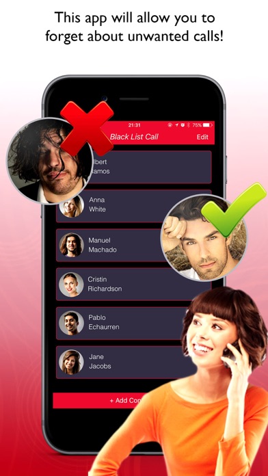 Black List Call Pro Screenshot