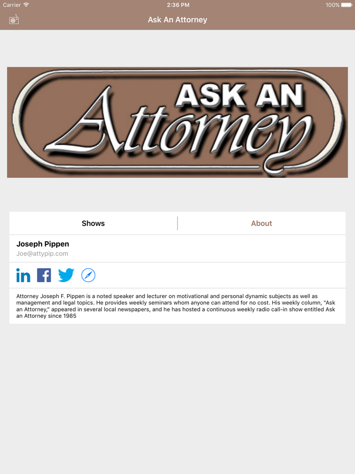 Ask an Attorney