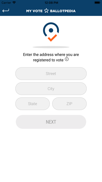 My Vote Ballotpedia Screenshot