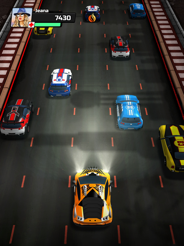 Chaos Road 3D Car Racing Game