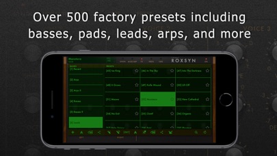 Roxsyn Guitar Synthesizer Screenshot