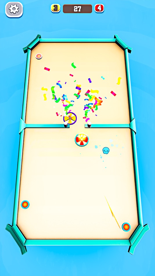 #3. Carrom Battle - Disc Pool King (iOS) 来自: BLEEDING EDGE STUDIO LTD