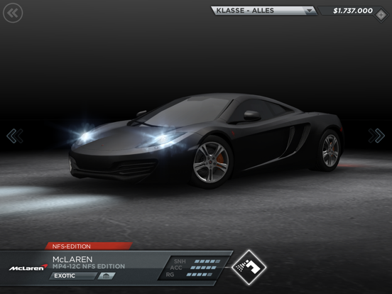 Need for Speed™ Most Wanted iPad app afbeelding 8