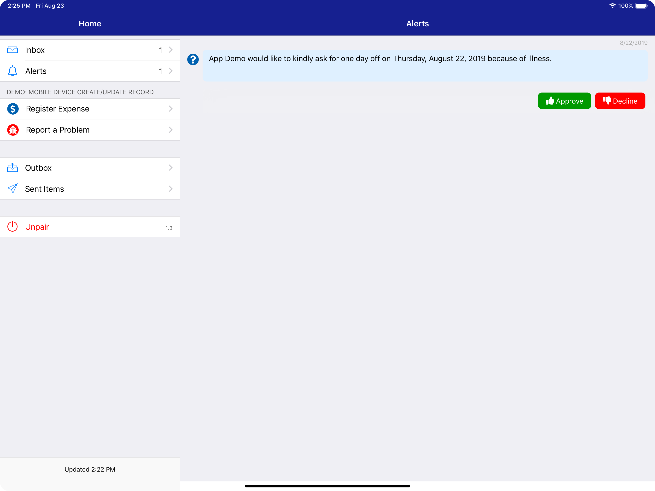 TeamDesk Mobile Client