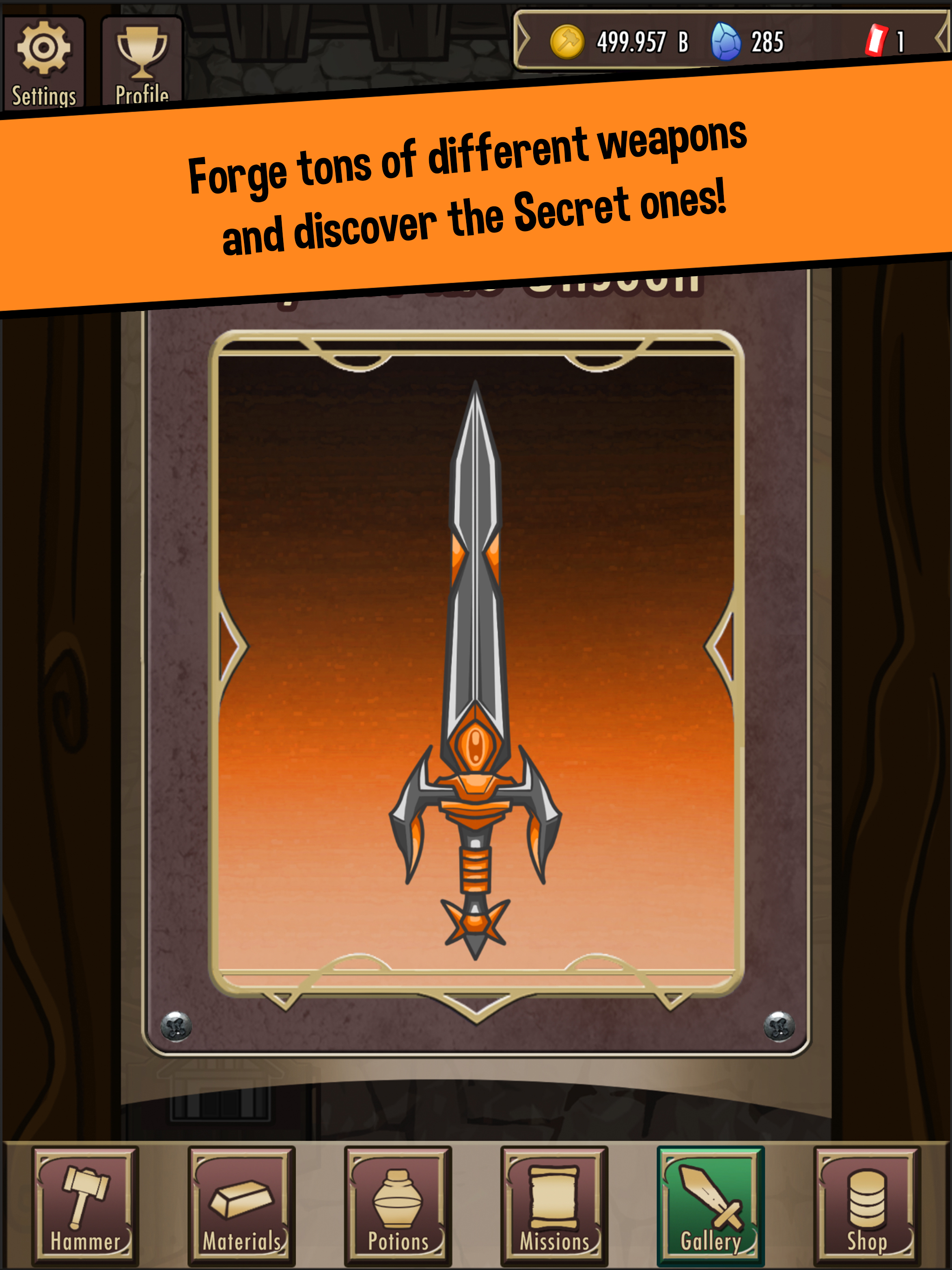 Medieval Clicker Blacksmith screenshot 9