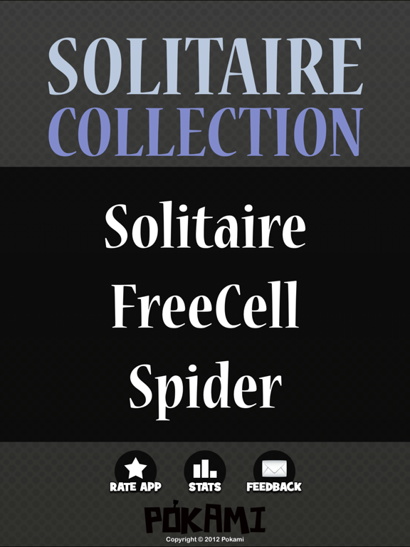 Solitaire Game Collection iPad screenshot