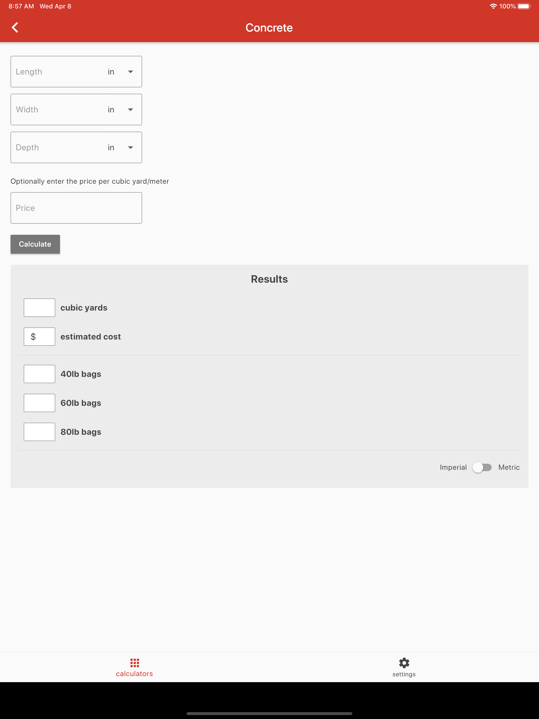 Patio Calculator Plus