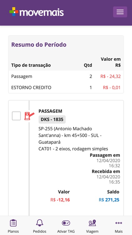 Move Mais: TAG, IPVA e mais