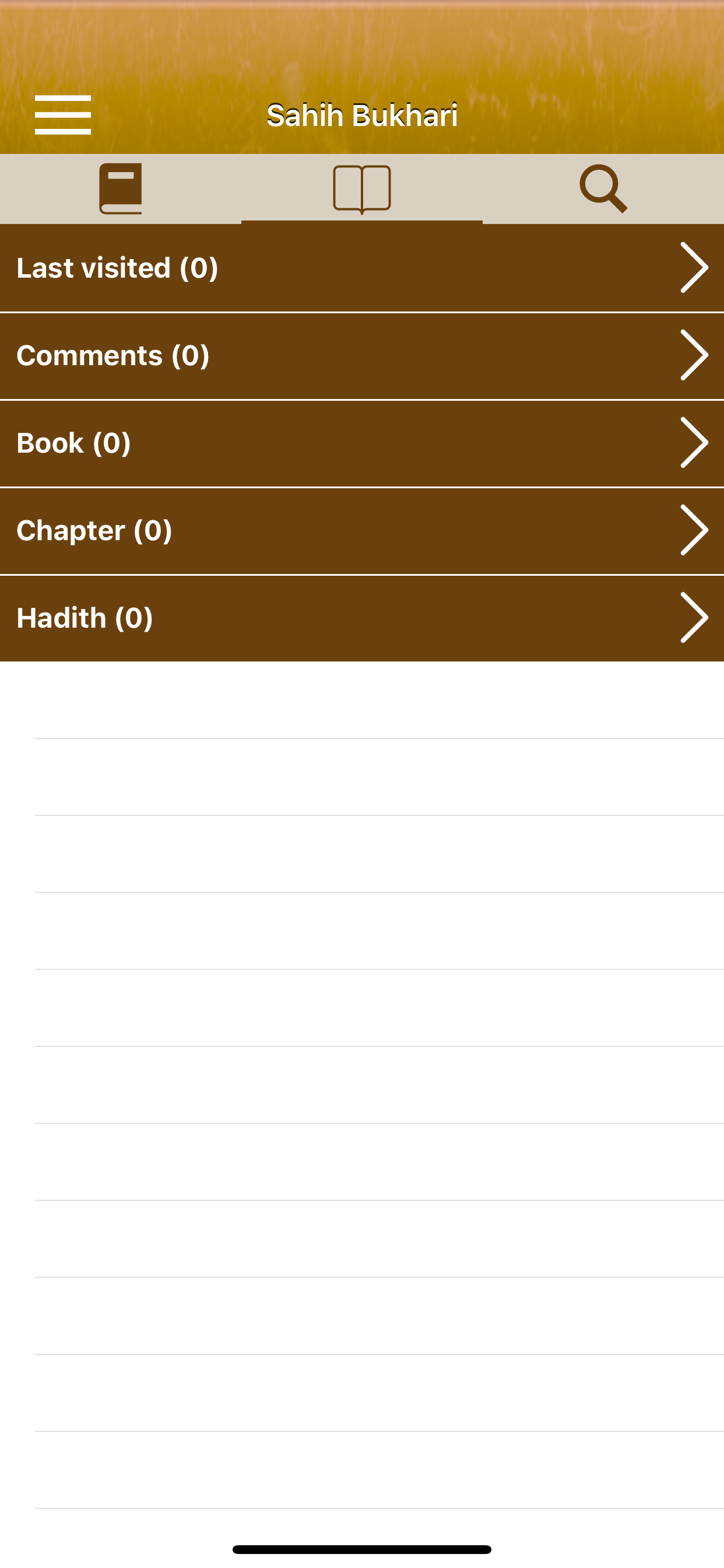Sahih Al-Bukhari in Indonesian screenshot 5