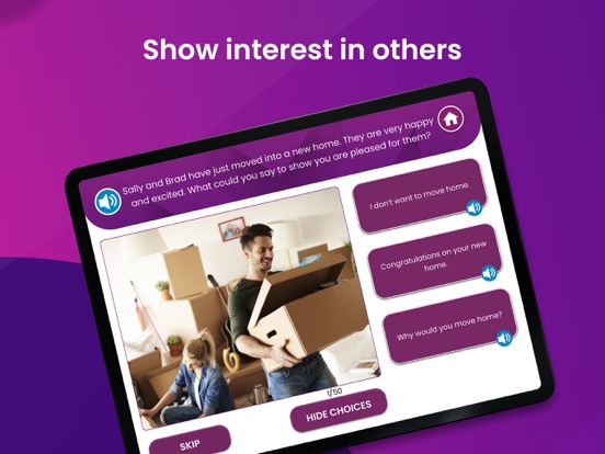 Empathy Pics Lite iPad screenshot