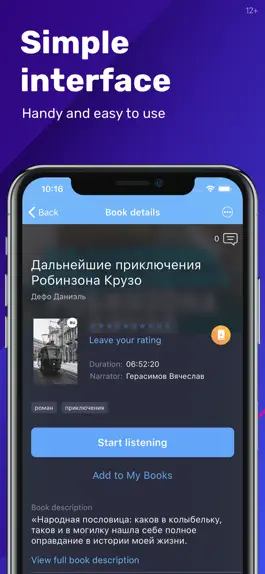 Game screenshot Booklis: Best Audiobooks Now hack