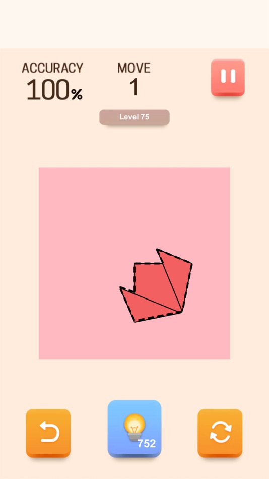 #4. Paper Folding Puzzle (iOS) 由: MOBIRIX